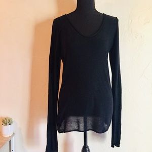 🍒 5/$20 Mossimo Lightweight Black Knit Sweater